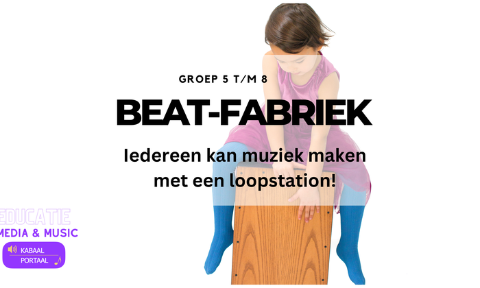 Proefdraaien voor nieuwe muziekworkshop  'Beat-fabriek'